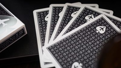 Lounge Edition Unmarked, Tarmac Black by Jetsetter Playing Cards - Image 6
