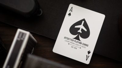 Lounge Edition Marked, Tarmac Black by Jetsetter Playing Cards - Image 2