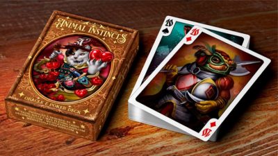 The Animal Instincts Poker and Oracle, Wizard Playing Cards - Image 4
