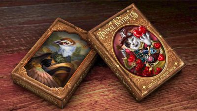 The Animal Instincts Poker and Oracle, Wizard Playing Cards