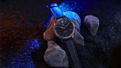 IARVEL WATCH, Silver Watchcase Black Dial by Iarvel Magic and Bluether Magic