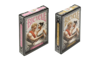 Bicycle Cupid, Numbered Custom Seals Playing Cards