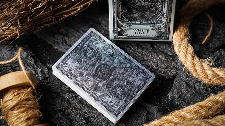 White Tiger Black Gold Box Set by Ark Playing Cards - Image 4