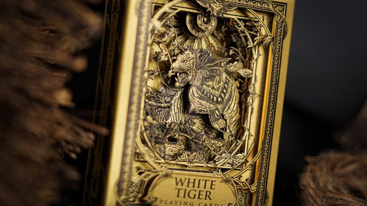 White Tiger Black Gold Box Set by Ark Playing Cards - Image 5