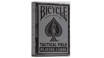 Bicycle Tactical Field, Black Playing Cards by US Card Magic Co