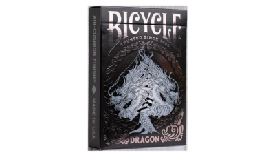 Bicycle Dragon Black Playing Cards by US Card Magic Co