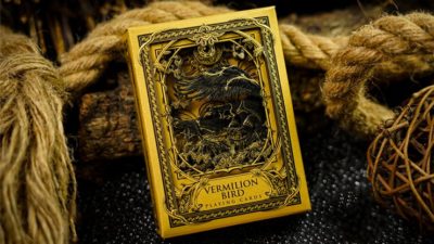 Vermilion Bird Black Gold Box Set by Ark Playing Cards - Image 3