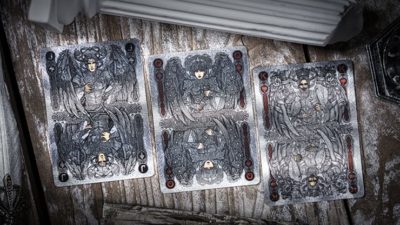 Halidom Silver Sacred by Ark Playing Cards - Image 4