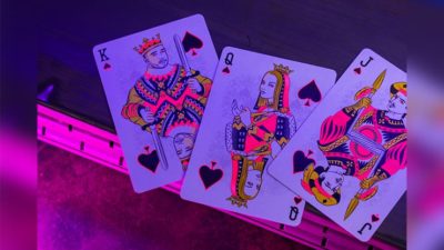 Bicycle Star-Fire Pink Neon Playing Cards - Image 6