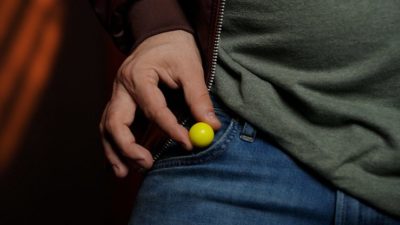 Bounce no Bounce Balls YELLOW by Murphy's Magic - Image 3