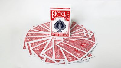 Bicycle Jumbo ESP 50 Cards Red, 10 of each Square, Wavy Lines, Star, Circle and Cross by Murphy's Magic