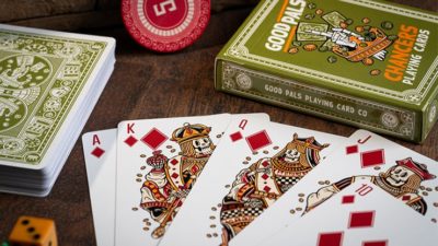 Chancers V3 Green, Marked Playing Cards by Good Pals - Image 2