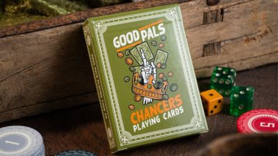 Chancers V3 Green, Marked Playing Cards by Good Pals