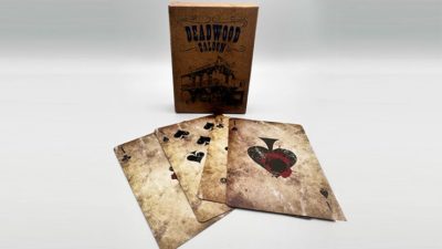 Deadwood, Blue Playing Cards by Matthew Wright and Mark Bennett - Image 2