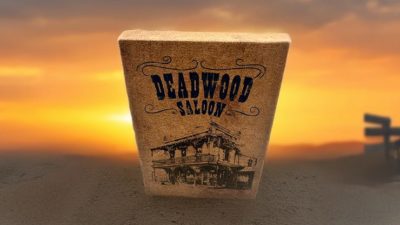 Deadwood, Blue Playing Cards by Matthew Wright and Mark Bennett
