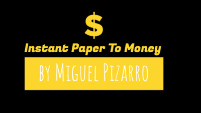 Instant Paper to Money, Euro by Miguel Pizarro