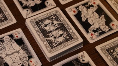 Plague Doctor, Veil Playing Cards By Anti-Faro Cards - Image 4