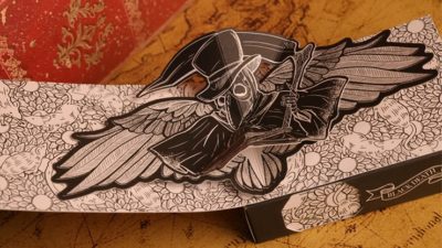 Plague Doctor, Blackout Plague Playing Cards by Anti-Faro Cards - Image 2