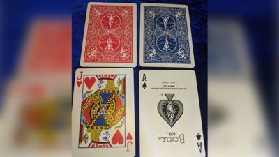 Magnetic Card - Bicycle Cards, 2 Per Package Double Face Cards by Chazpro - Image 2