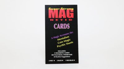 Magnetic Card - Bicycle Cards, 2 Per Package Double Face Cards by Chazpro