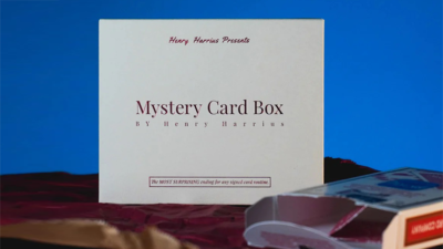 Mystery Card Box, Blue by Henry Harrius