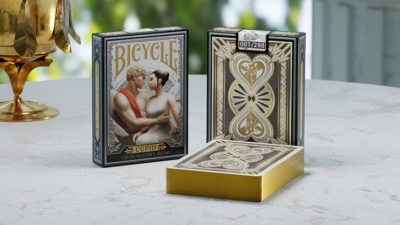 Limited Gilded Bicycle Cupid, Numbered Seal Playing Cards