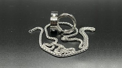 Instant Ring, silver, Size 10 by Viktor Voitko