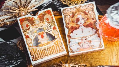 Silence V3, White Playing Cards
