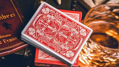 Sanctuary, Red Playing Cards - Image 2