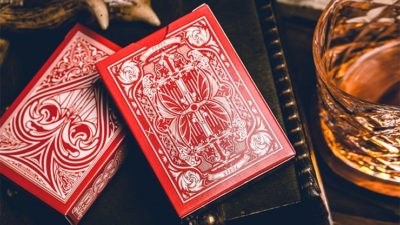 Sanctuary, Red Playing Cards - Image 3