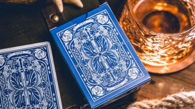 Sanctuary, Blue Playing Cards - Image 2