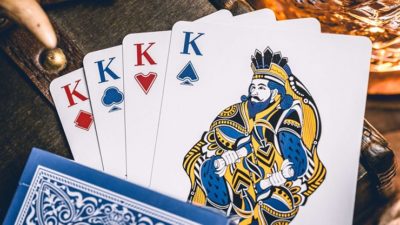 Sanctuary, Blue Playing Cards - Image 3