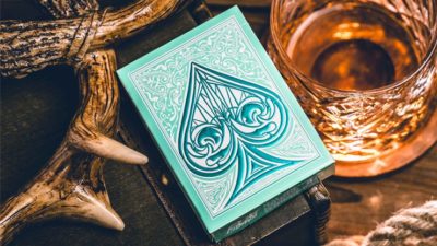 Sanctuary, Cyan Playing Cards