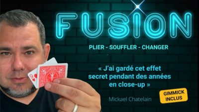 Fusion, Blue by Mickael Chatelain