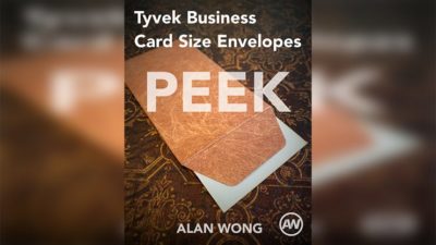 Tyvek Business Card Size Peek Envelopes, 10 pk. by Alan Wong