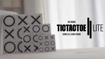 Tic Tac Toe Lite, Large by Bond Lee and Kai-Fu Wang