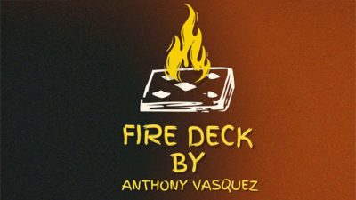 Fire Deck 2, Red by Anthony Vasquez