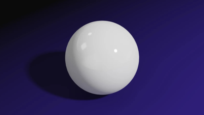 Magnetic Ball, White by Iarvel Magic