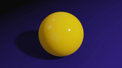 Magnetic Ball, Yellow by Iarvel Magic
