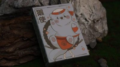 Samurai Otter Playing Cards - Hono Edition, Standard red Playing Cards - Image 2