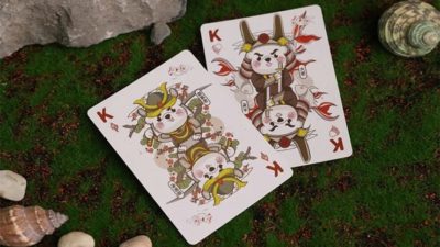 Samurai Otter Playing Cards - Hono Edition, Standard red Playing Cards - Image 5