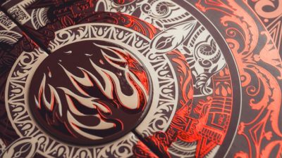 Atlantis, Water and Fire Limited Gilded 2 Decks Set Playing Cards - Image 3
