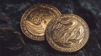 Atlantis, Water and Fire Limited Gilded 2 Decks Set Playing Cards - Image 4