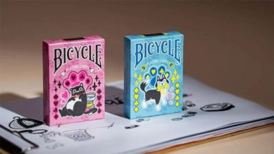 Bicycle Cat, Pink Playing Cards by US Card Magic Co. - Image 6