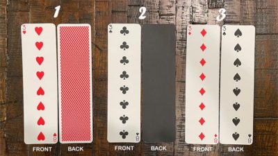 Long Card, Black by Diamond Jim Tyler - Image 2