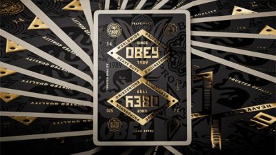 Obey Gold Edition Playing Cards by theory11 - Image 5