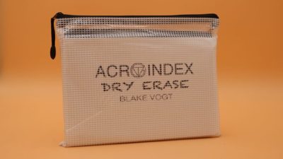 Six Acro Index, Stage Dry Erase by Blake Vogt