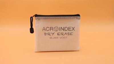 Six Acro Index, 3 inch x5 inch Dry Erase by Blake Vogt