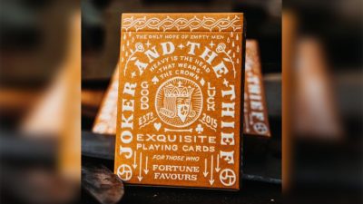 JT Crown, Gold Playing Cards by Joker and the Thief