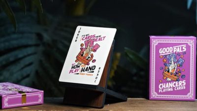 Magenta Chancers Playing Cards by Good Pals - Image 3